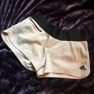 Adidas athletic sweat shorts